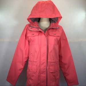 izod womens rain jacket